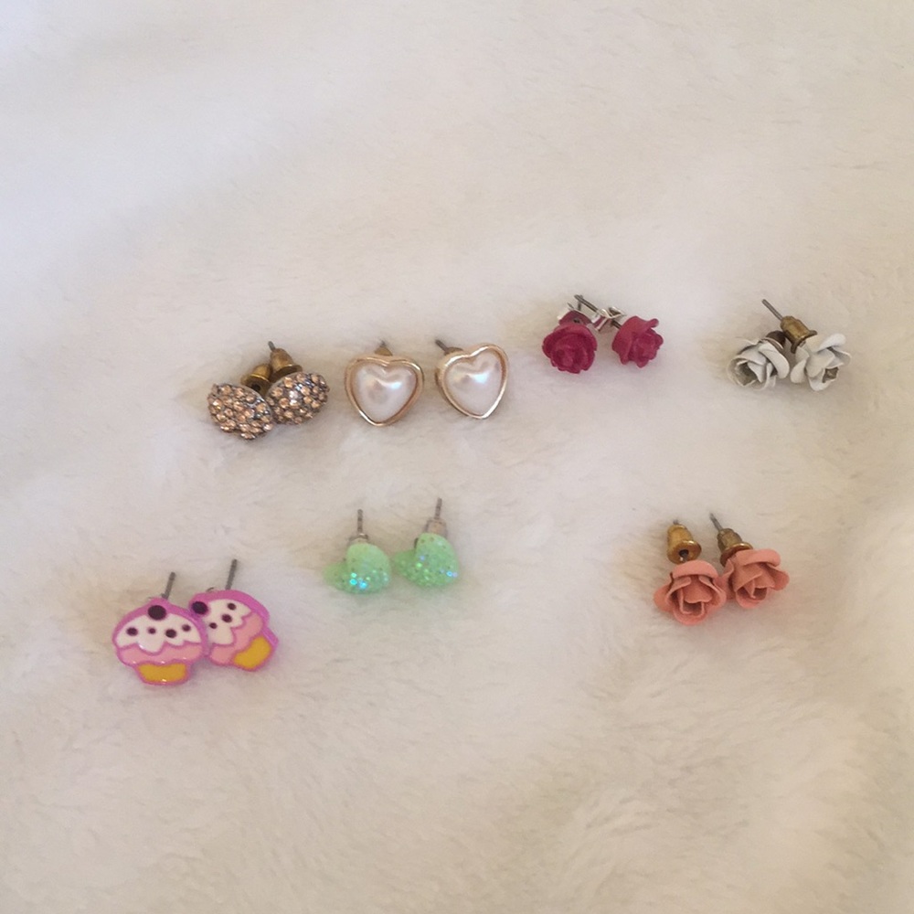 Different earrings